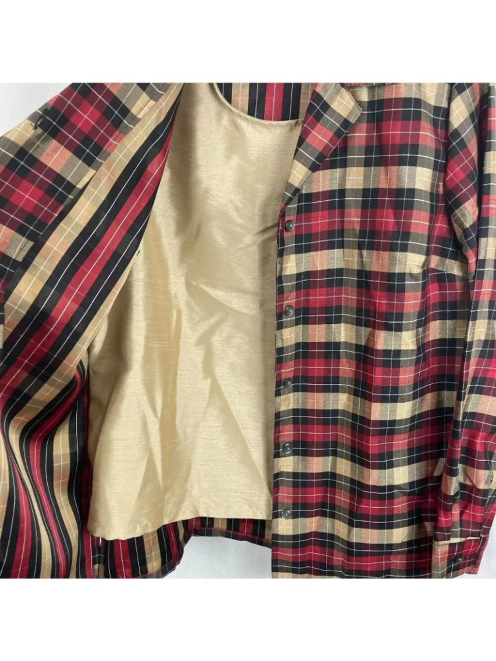 Sag Harbor Women Long Sleeve Button Up Top Blouses Size 10